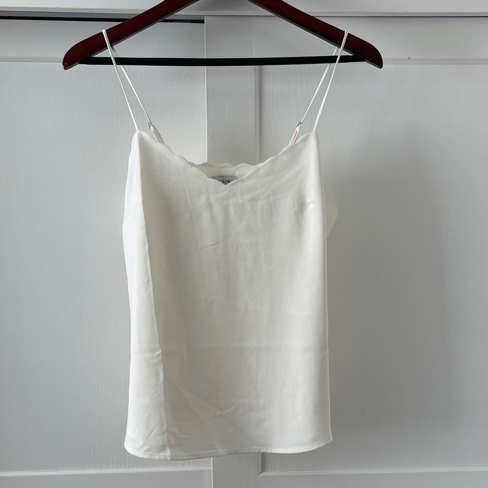 Elegant  Creamy White J.Crew Women's Camisole Top-NWT